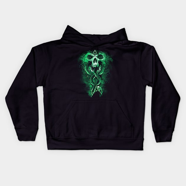 The Dark Mark Kids Hoodie by alemaglia